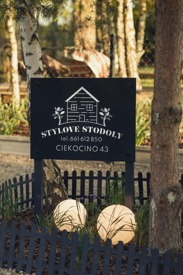 Stylove Stodoly - Domy Ukryte W Brzozach Ciekocino Eksteriør bilde